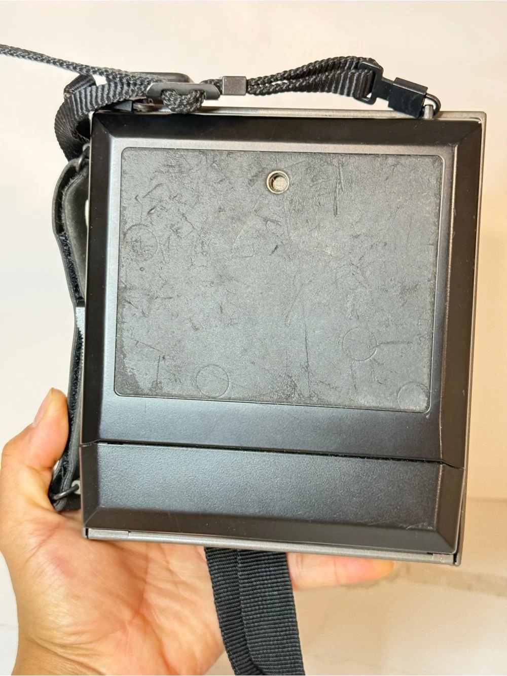 Polaroid Gray and Black Image System Instant Camera